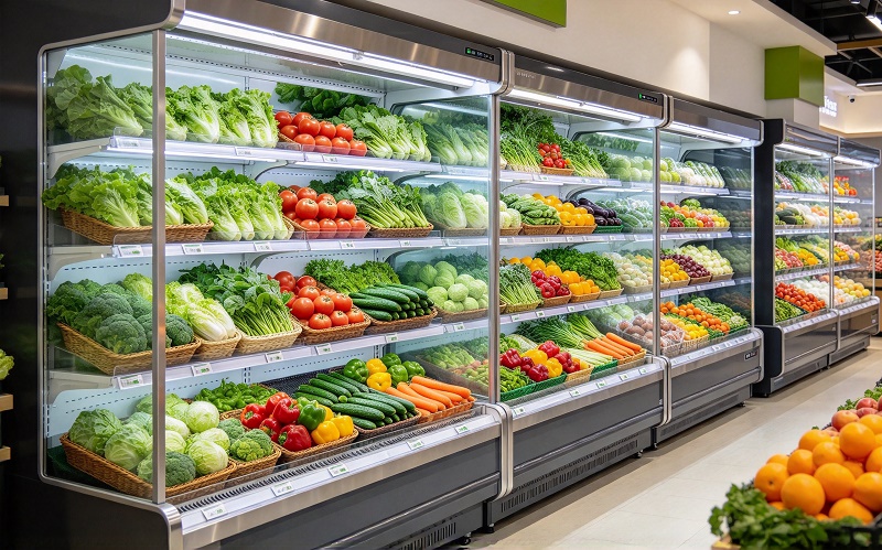 2026 Best Commercial Vegetable Display Refrigerator Reviews for Supermarkets