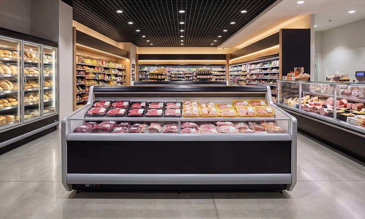 img of High-Traffic Durability & "Gentle-Breeze" Freshness: Revolutionizing Self-Service Meat Retail