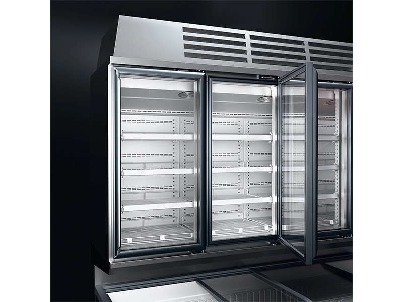 supermarket island freezer
